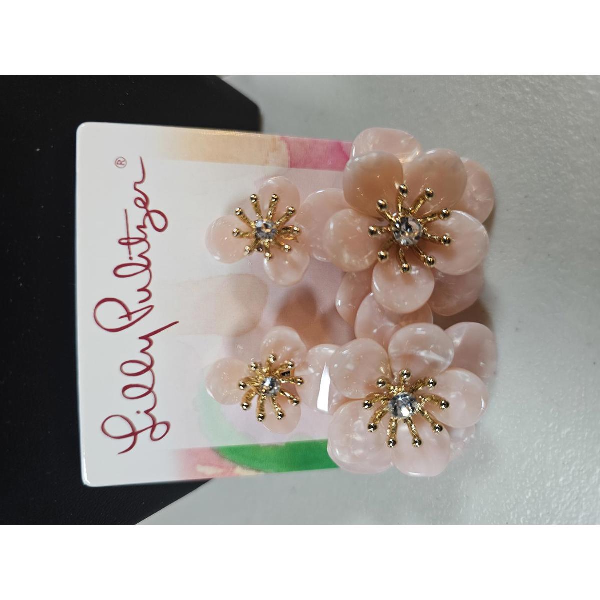 Lilly Pulitzer Floral Earrings 36$
